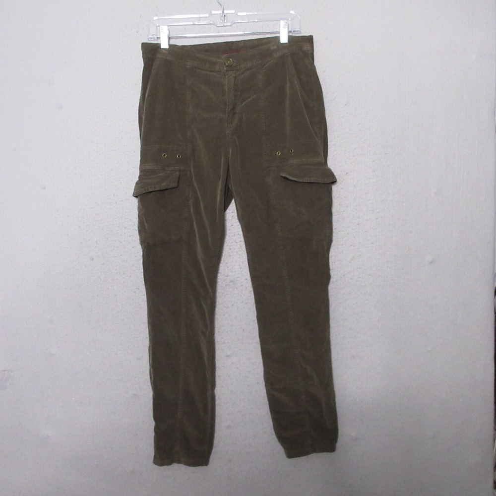 XCVI Wearables Cargo Pants M Corduroy Utility Gorpcore Lagenlook Art to Wear